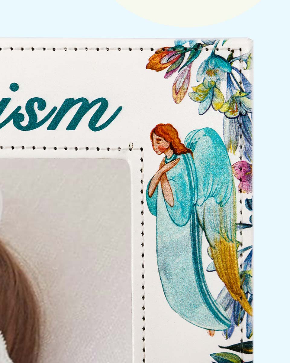 Baby Blessings Baptism Picture Frame for Christening Ceremony