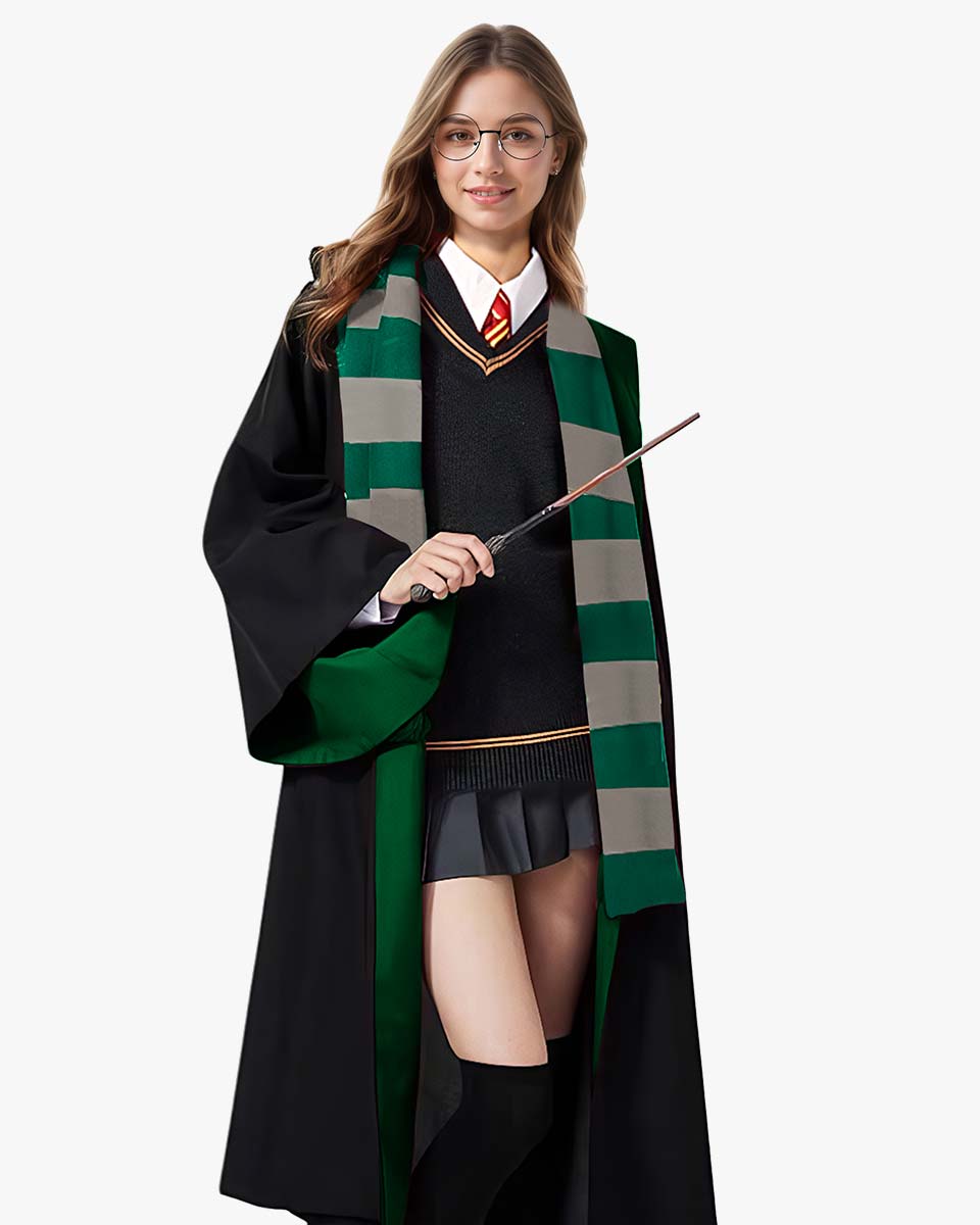 Unisex Magician Wizard Robe Accessory for Halloween Costumes Cosplay - 2 Colors Available