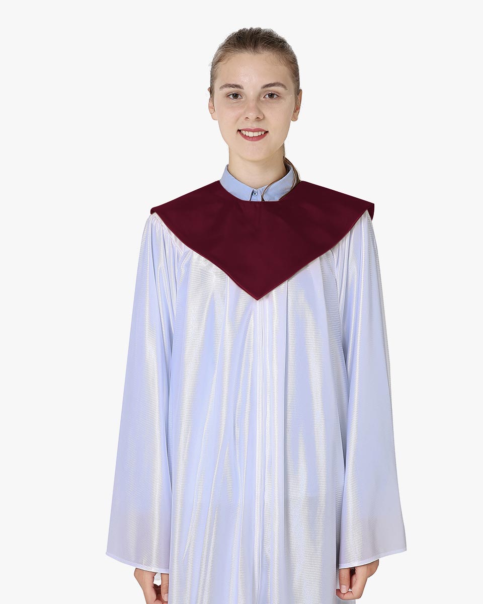 One Color V Stoles - 5 Colors Available