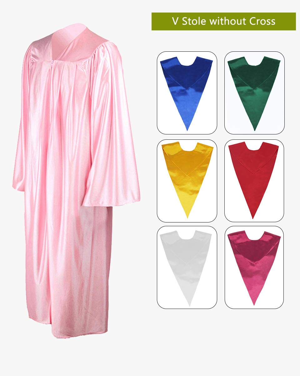 Senior Economy Choir Robe with Matching Stoles