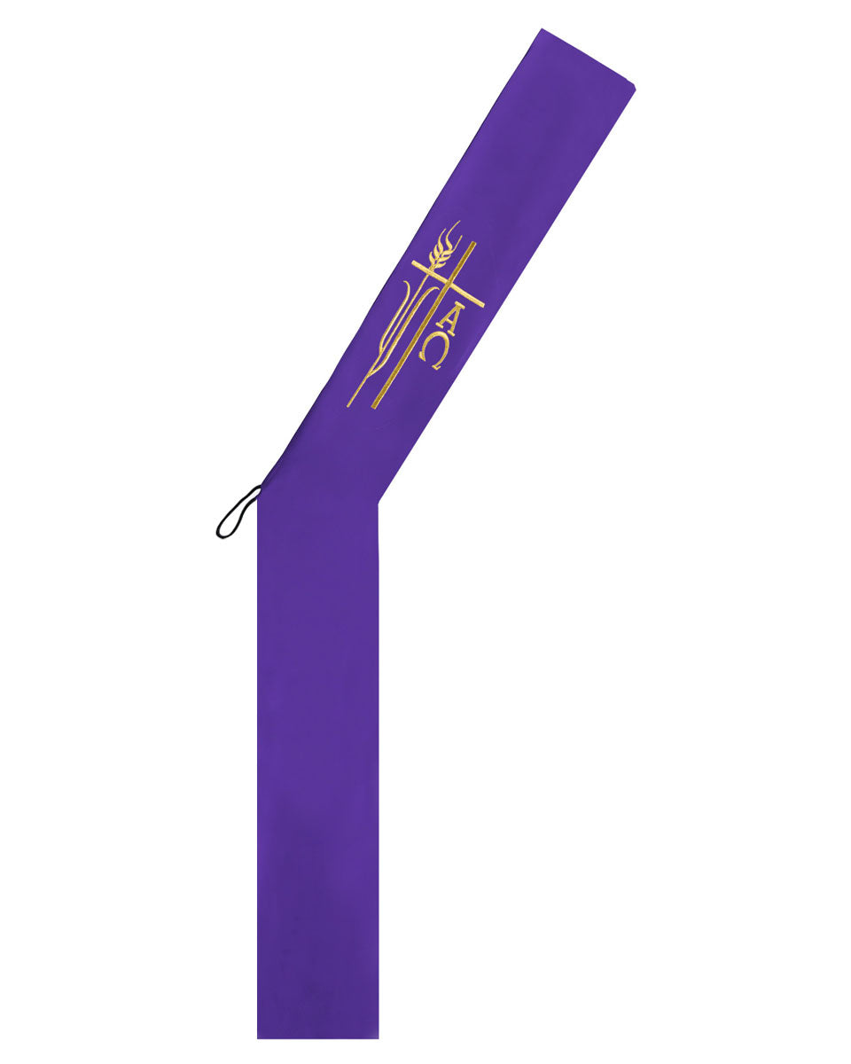 Alpha Omega Wheat Deacon Stoles - 4 Colors Available
