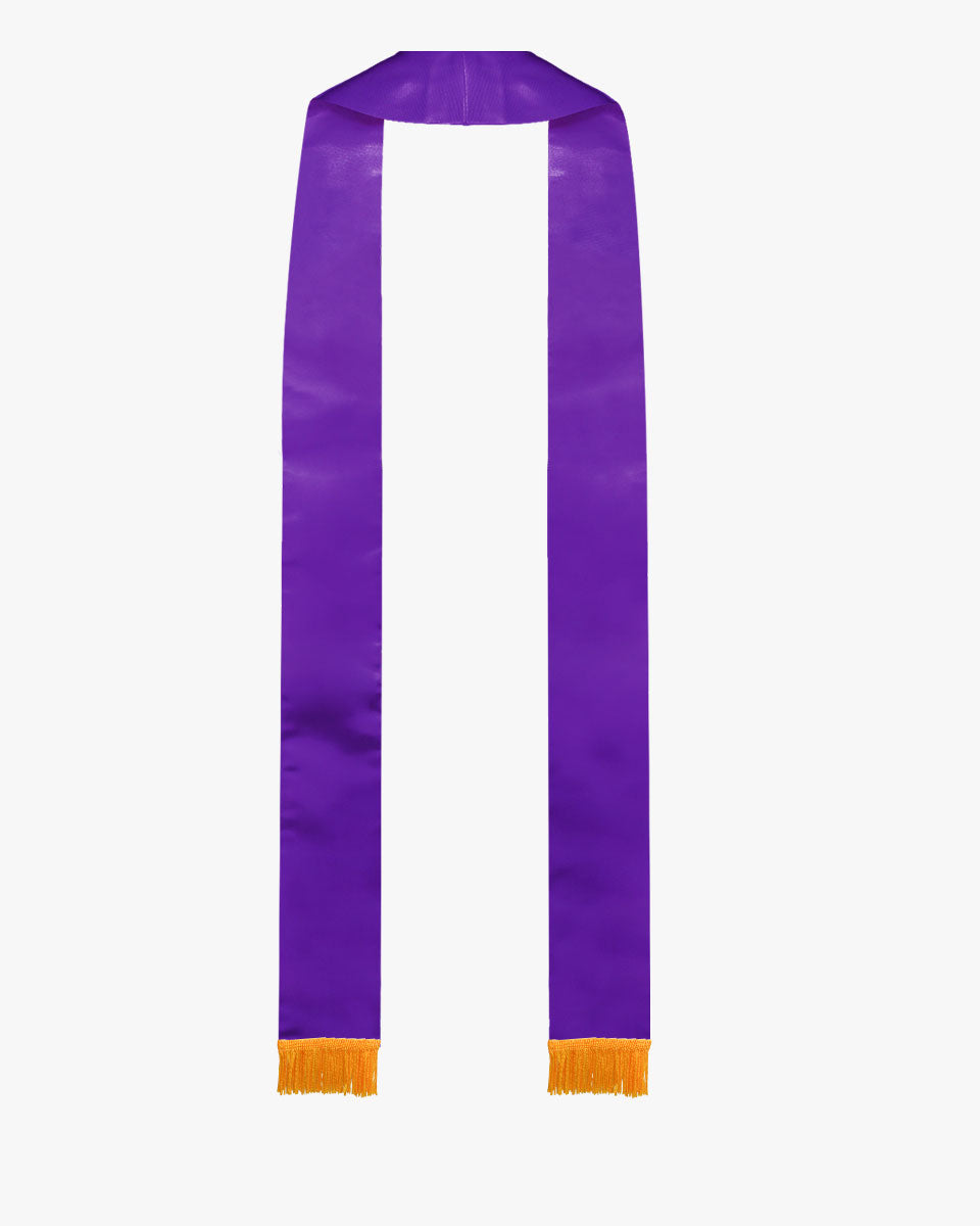 Clergy Stoles with Embroidery Cross - 5 Colors Available