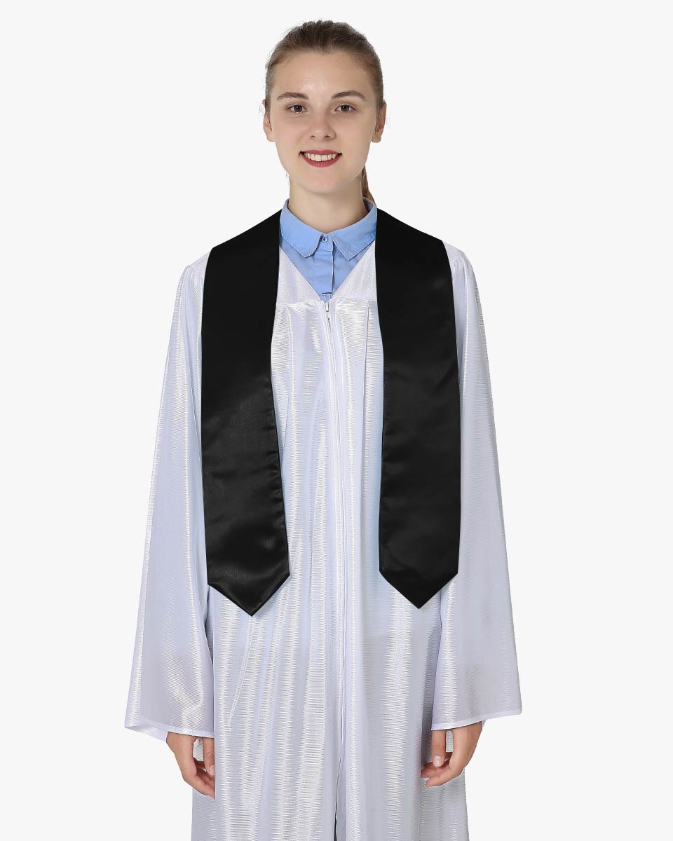 Traditional Plain Choir Stole - 16 Colors Available