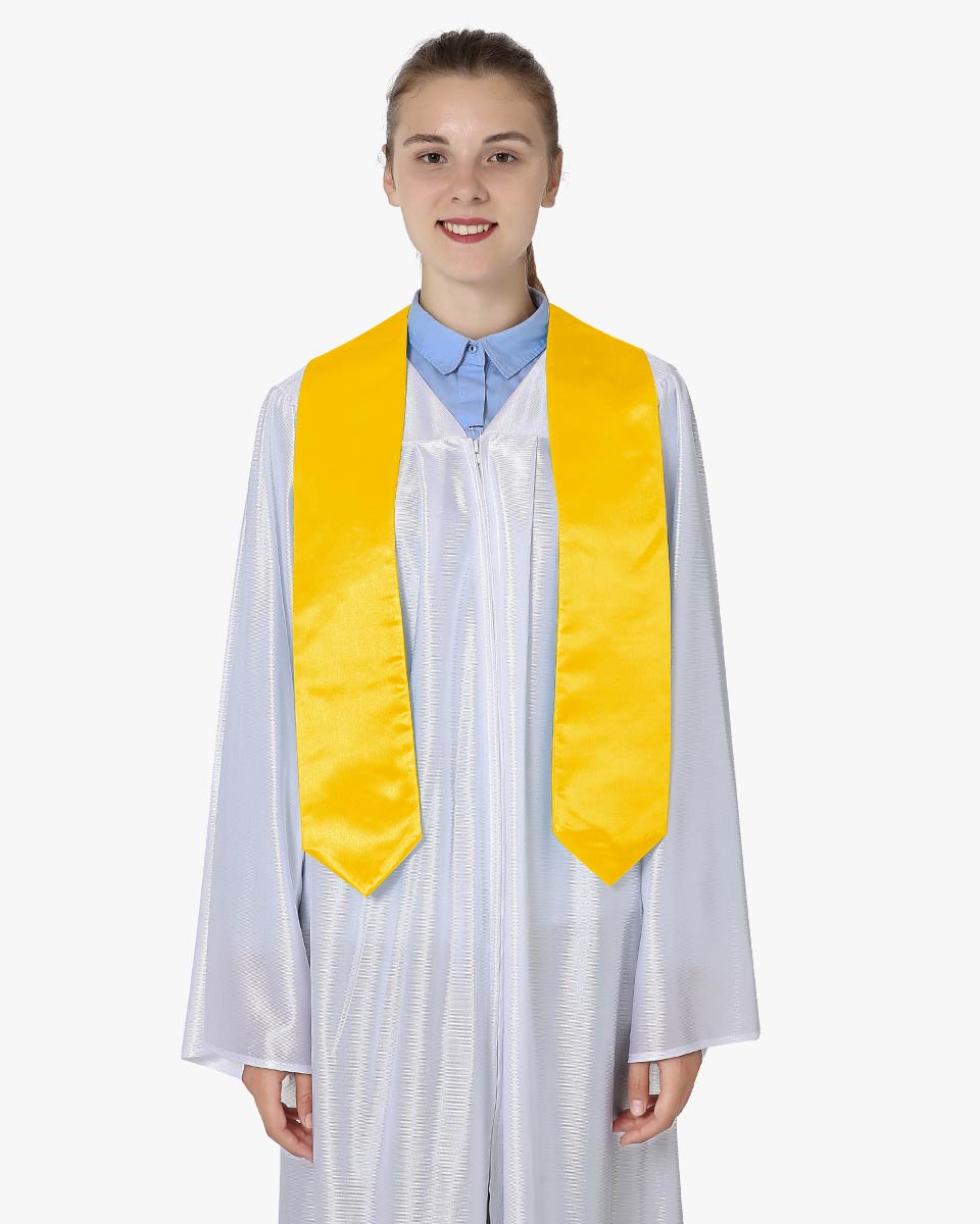 Traditional Plain Choir Stole - 16 Colors Available