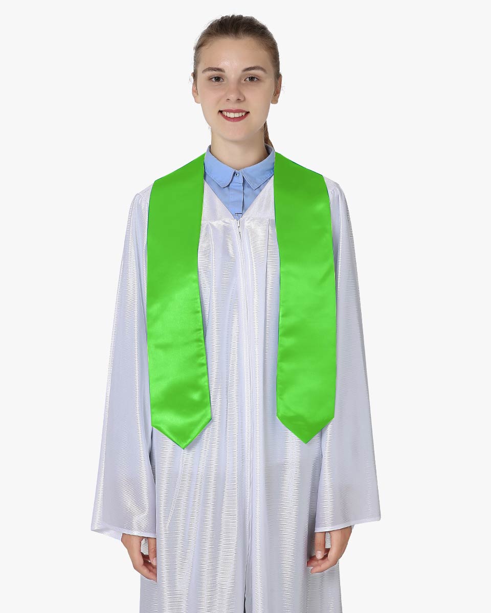 Traditional Plain Choir Stole - 16 Colors Available