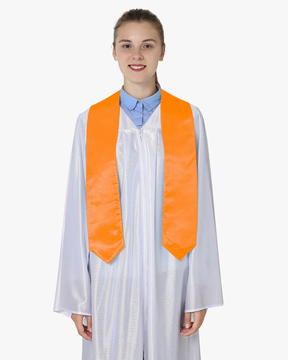 Traditional Plain Choir Stole - 16 Colors Available