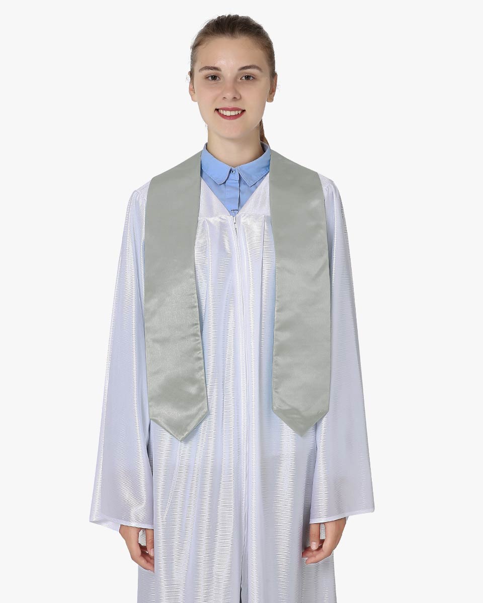 Traditional Plain Choir Stole - 16 Colors Available