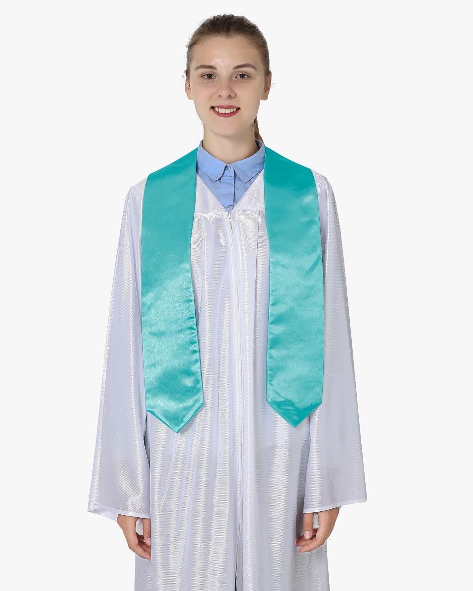 Traditional Plain Choir Stole - 16 Colors Available