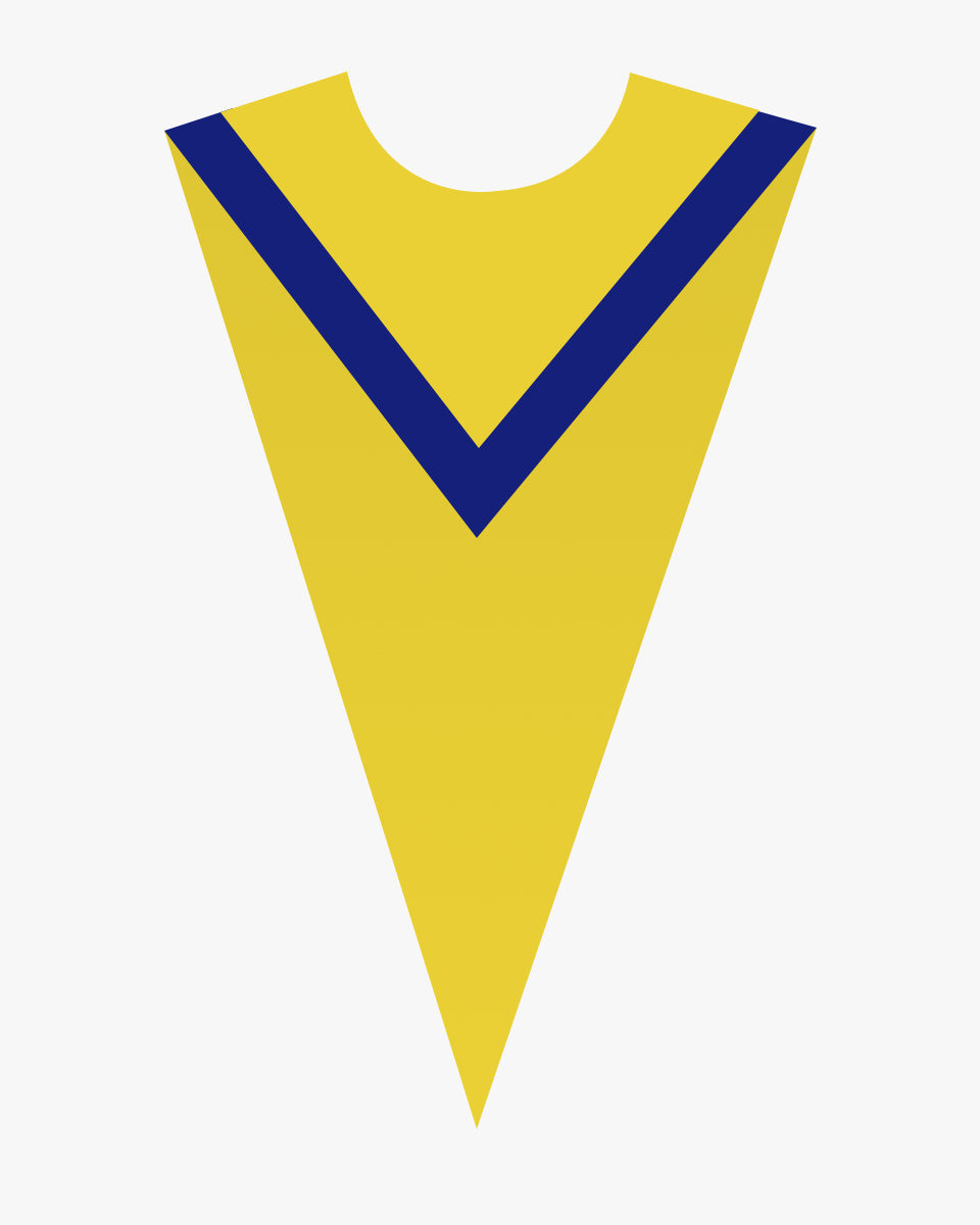 Custom V Choir Stole with Border