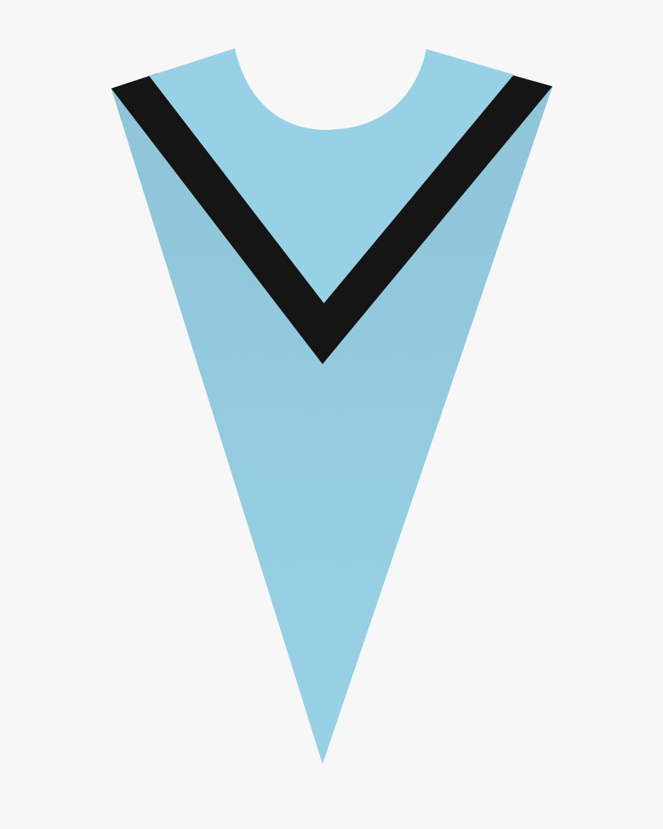 Custom V Choir Stole with Border