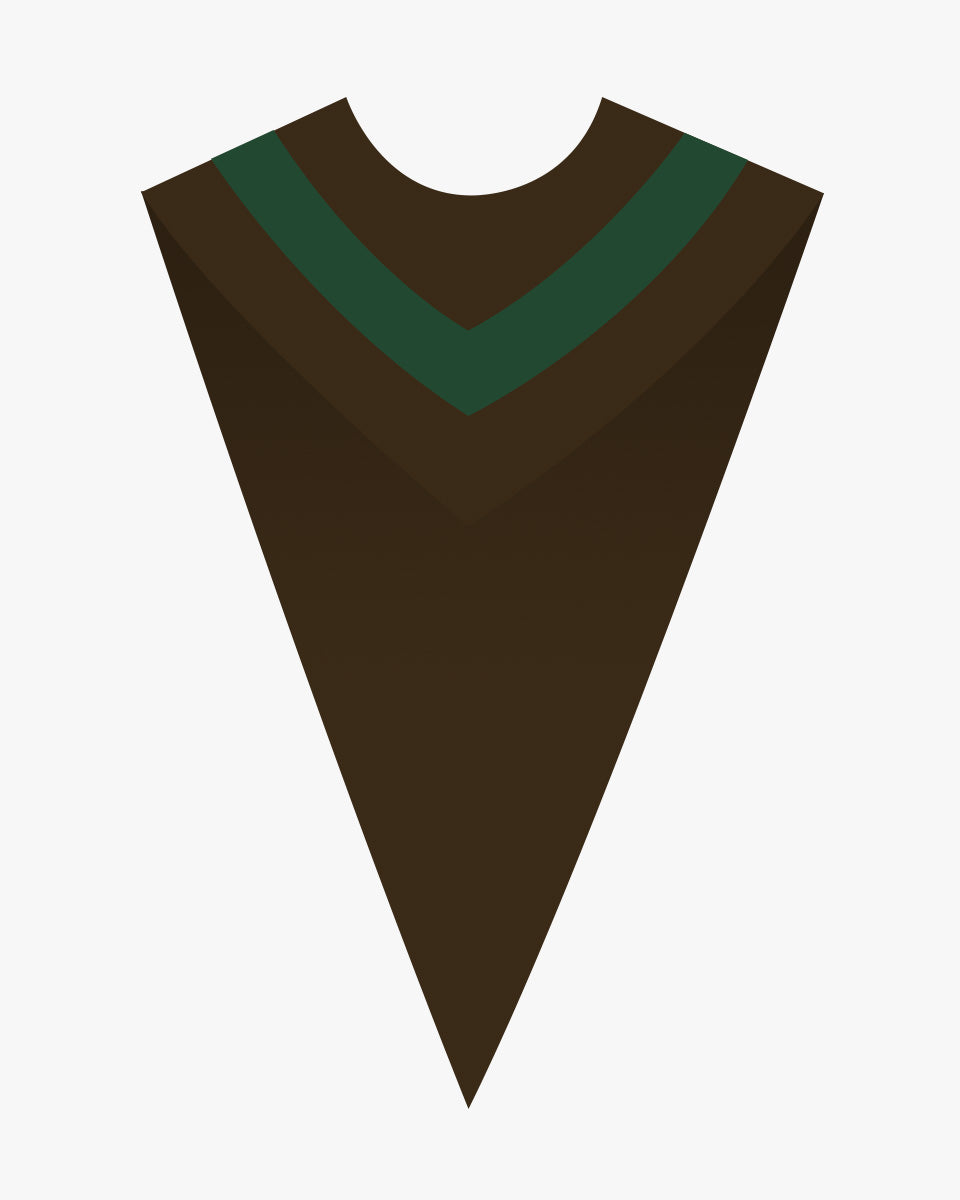 Custom V Choir Stoles with Contrasting Strip