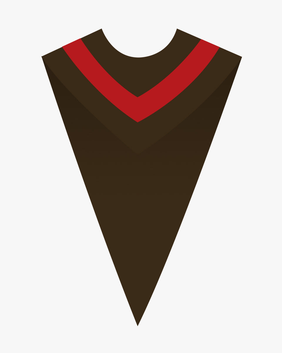 Custom V Choir Stoles with Contrasting Strip