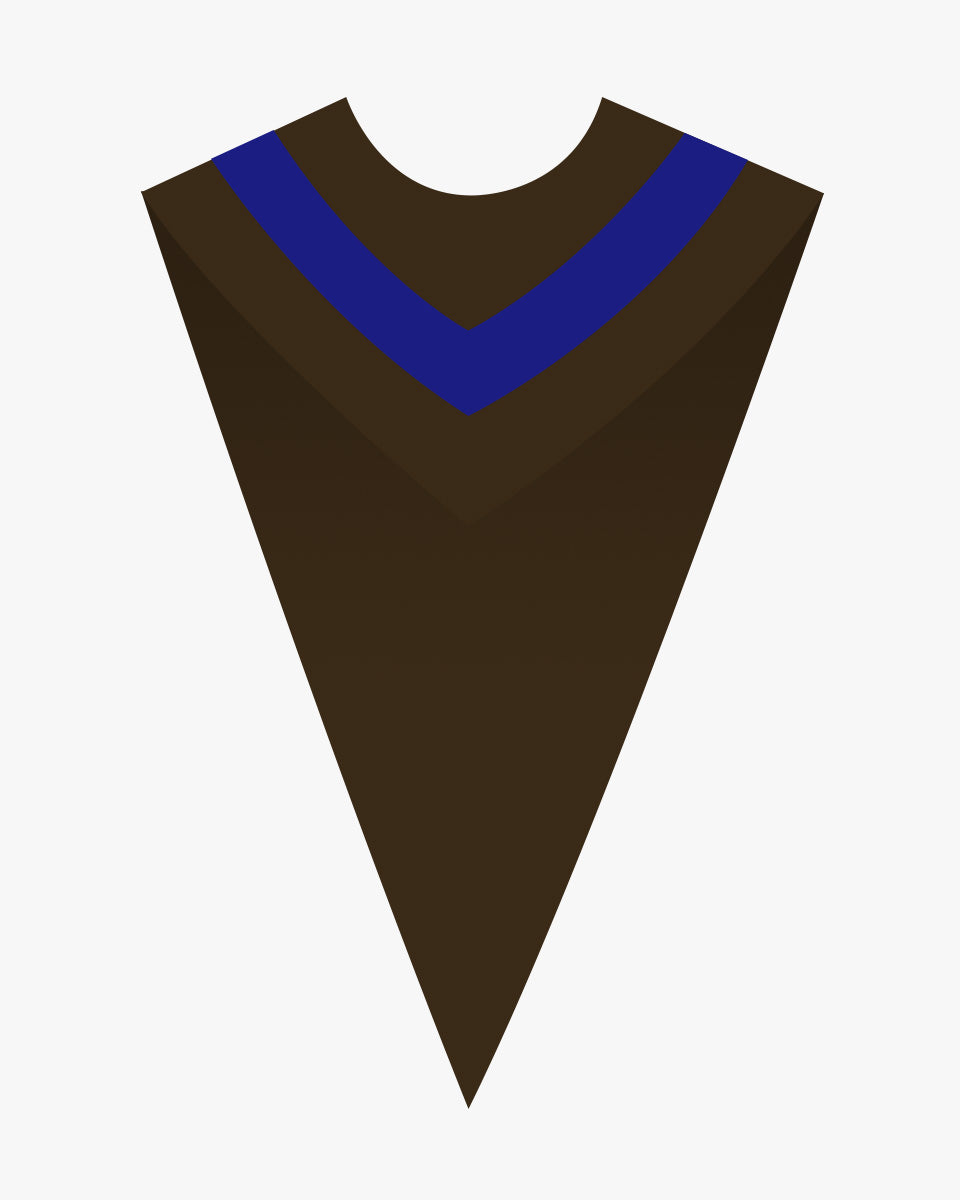 Custom V Choir Stoles with Contrasting Strip