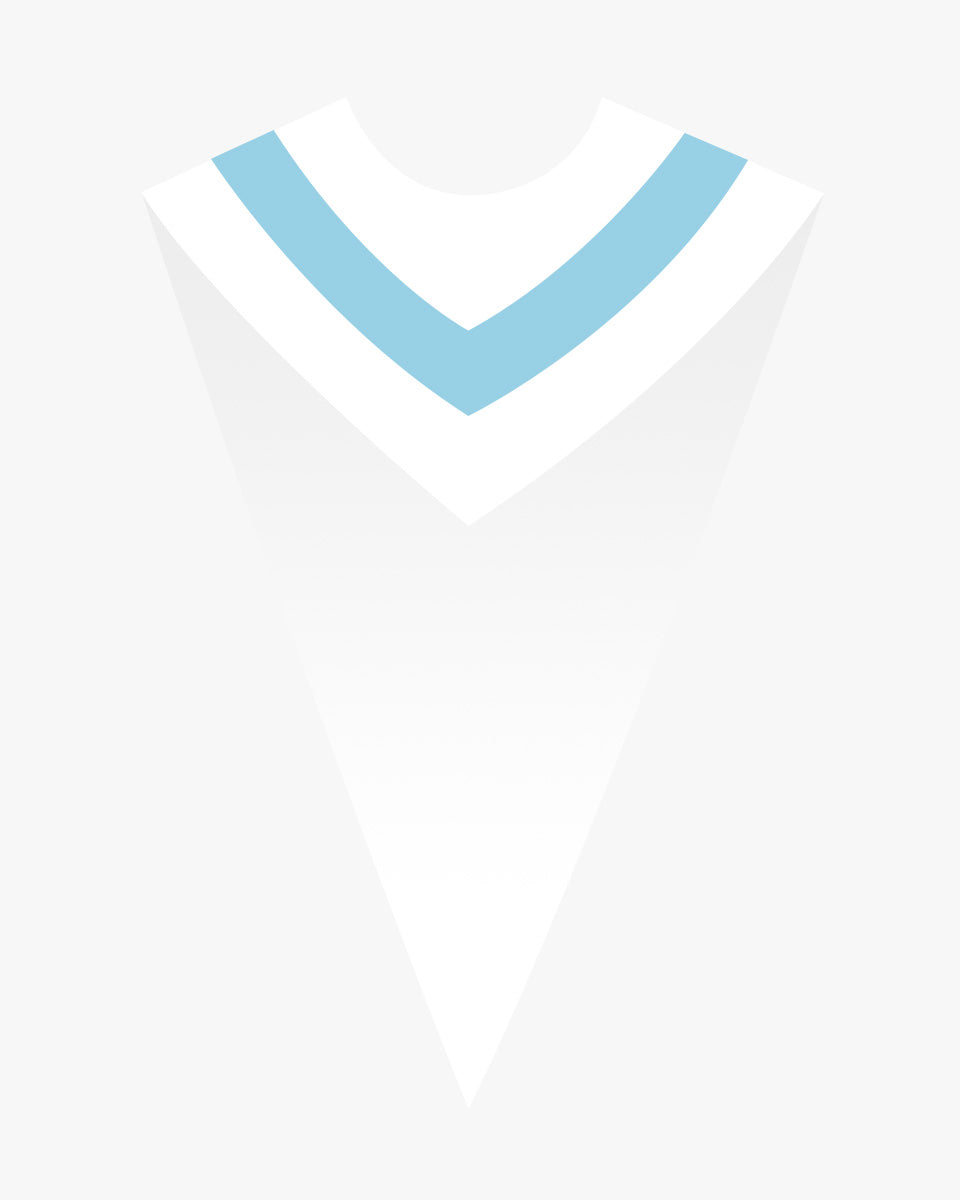 Custom V Choir Stoles with Contrasting Strip