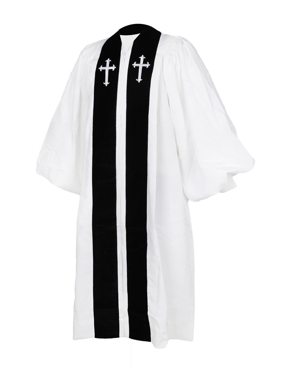 Custom Velvet Geneva Clergy Robe