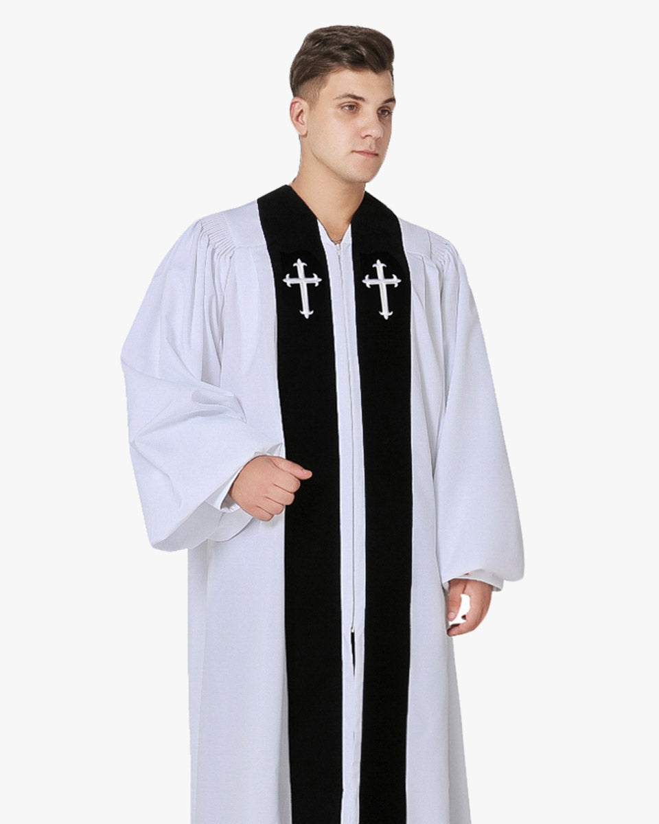 Custom Velvet Geneva Clergy Robe