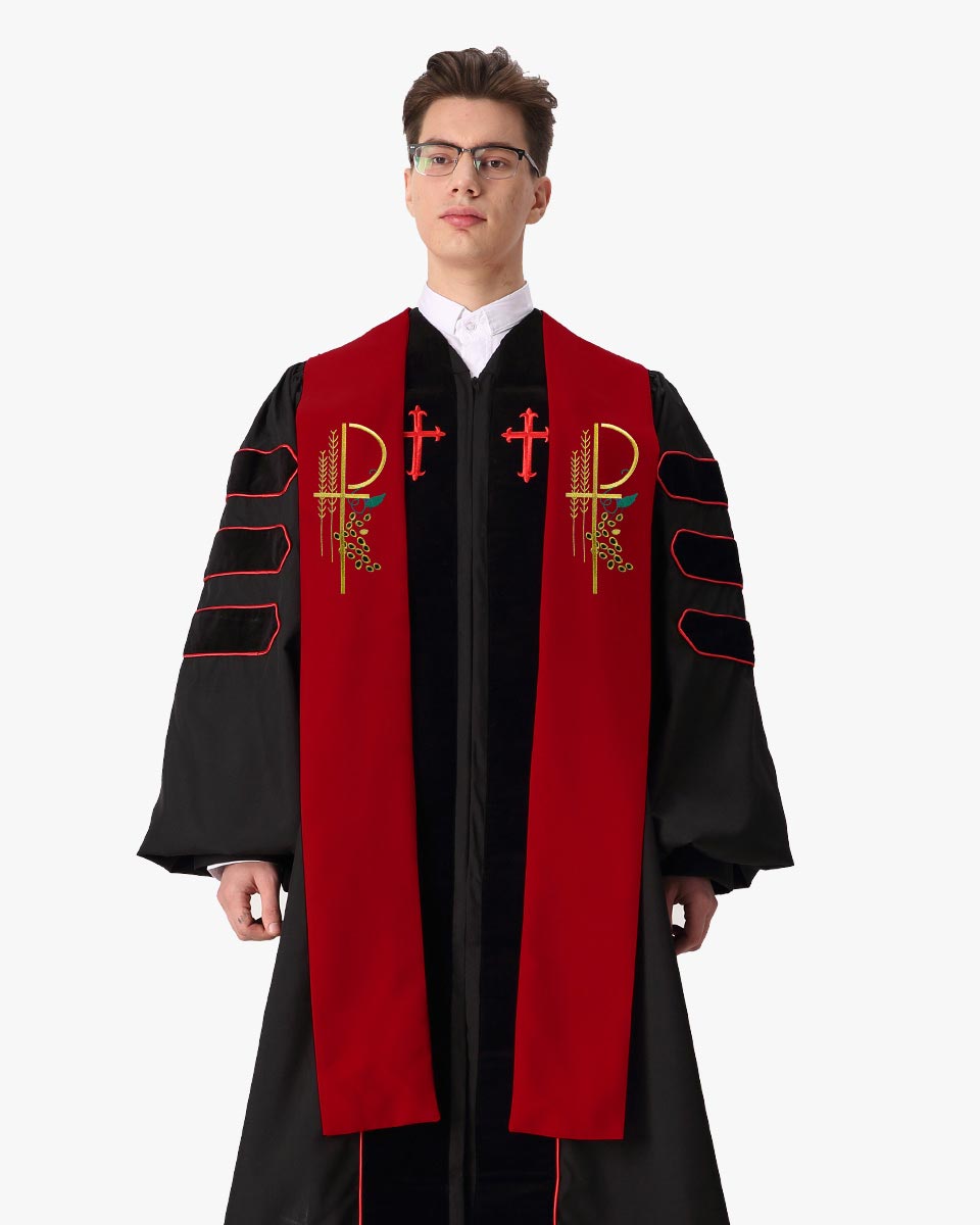 Clergy Overlay Stoles - 4 Colors Available