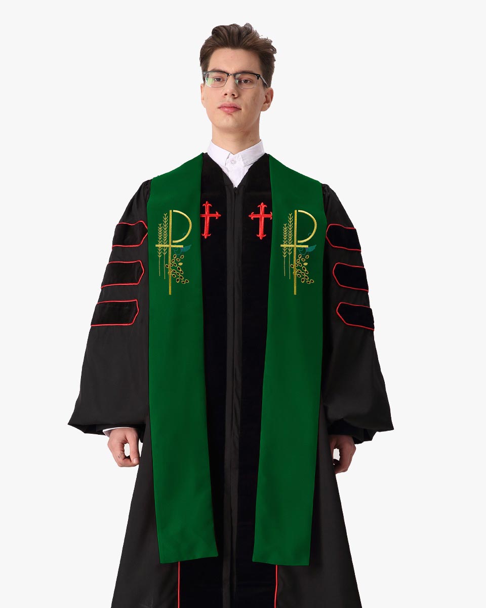 Clergy Overlay Stoles - 4 Colors Available