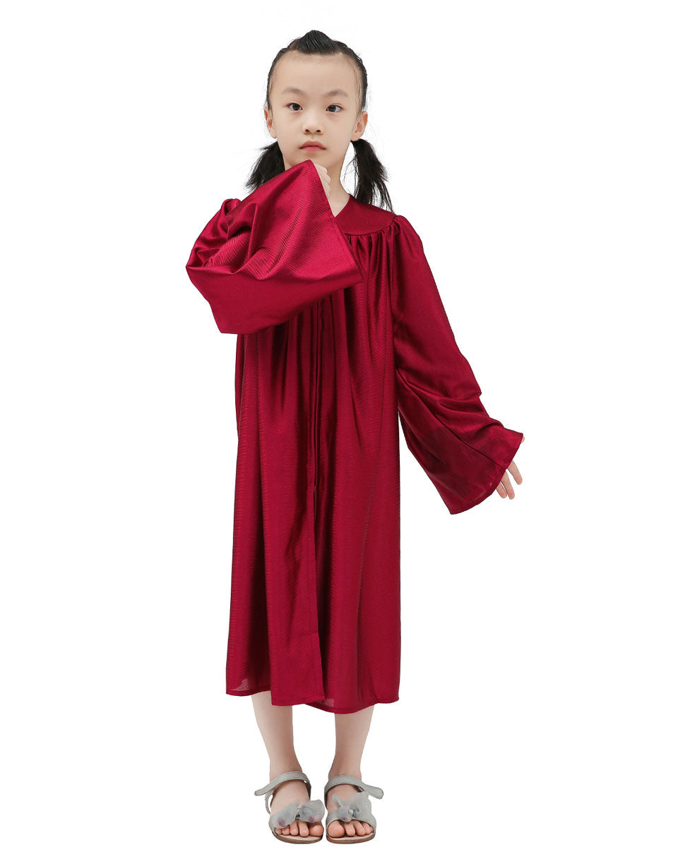 Junior Economy Choir Robes Shiny Finished - 12 Colors Available