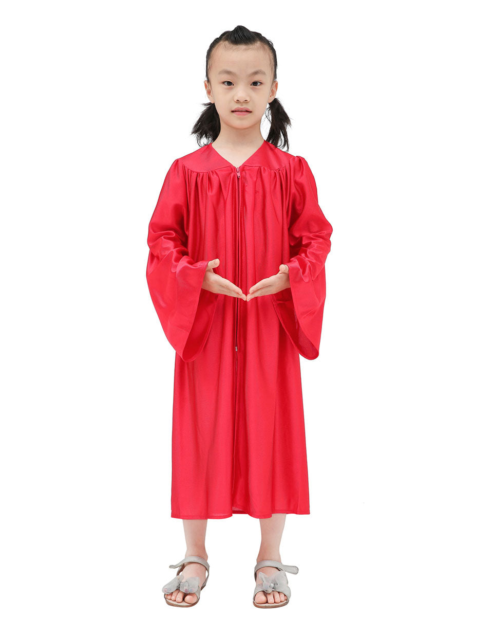 Junior Economy Choir Robes Shiny Finished - 12 Colors Available