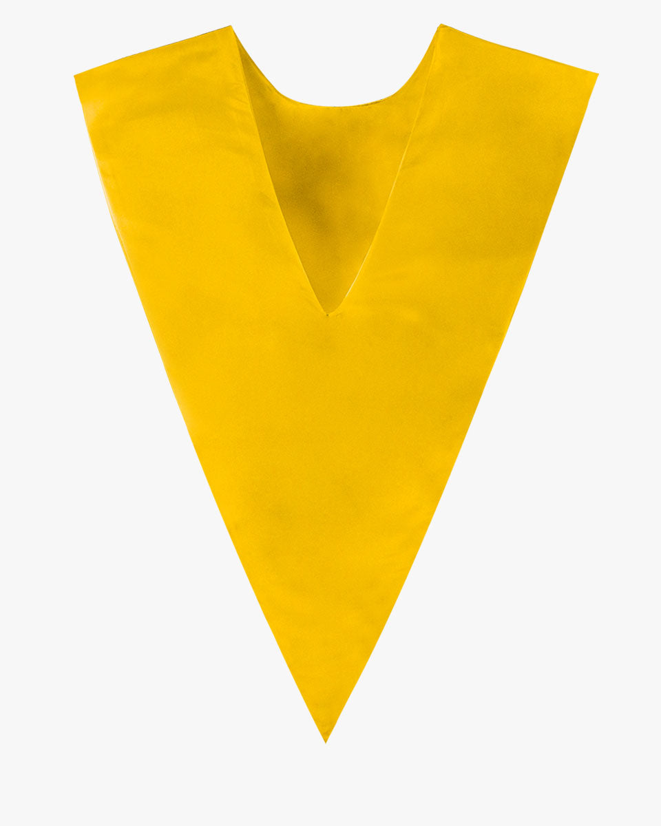 One Color V Stoles - 5 Colors Available