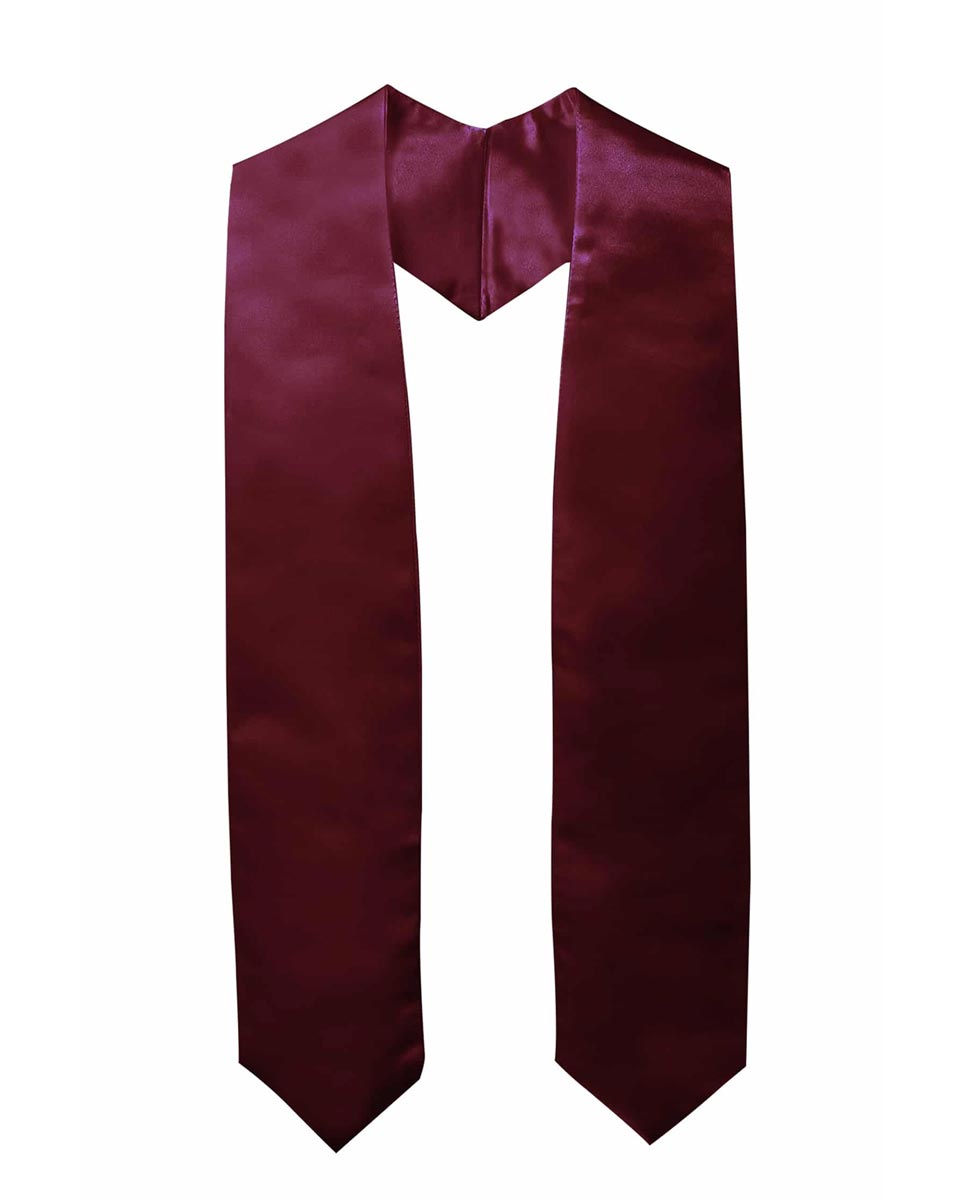 Traditional Plain Choir Stole - 16 Colors Available