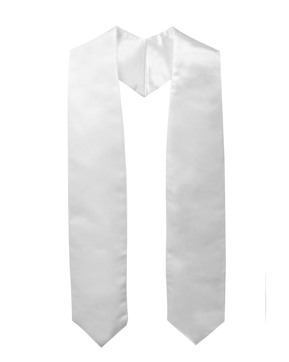Traditional Plain Choir Stole - 16 Colors Available