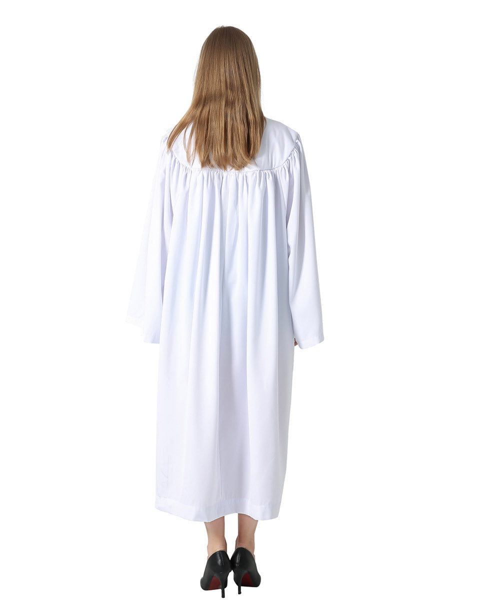 Baptismal Robe with Dove - White