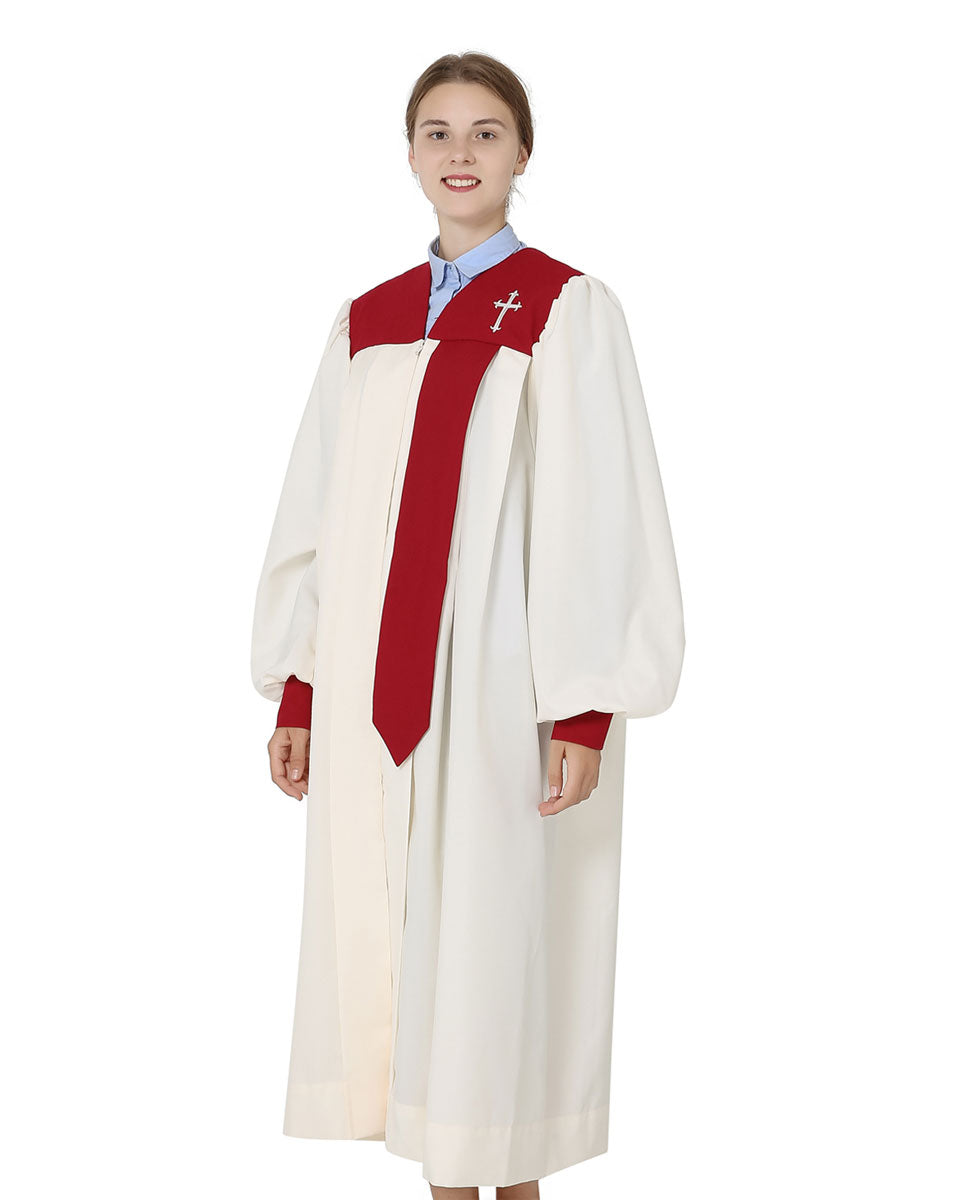 Senior Carly Choir Robes with Cuff Sleeve