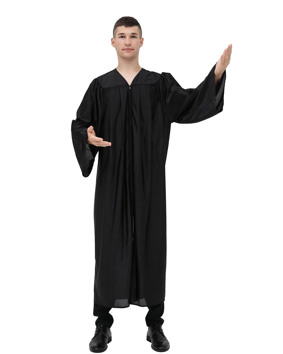 Senior Economy Choir Robes Shiny Finished - 12 Colors Available