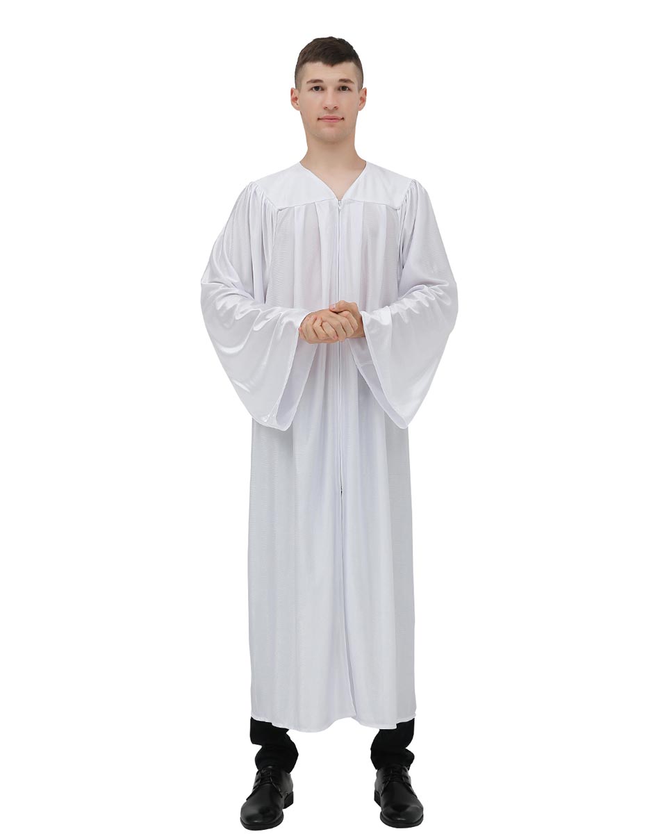 Senior Economy Choir Robes Shiny Finished - 12 Colors Available