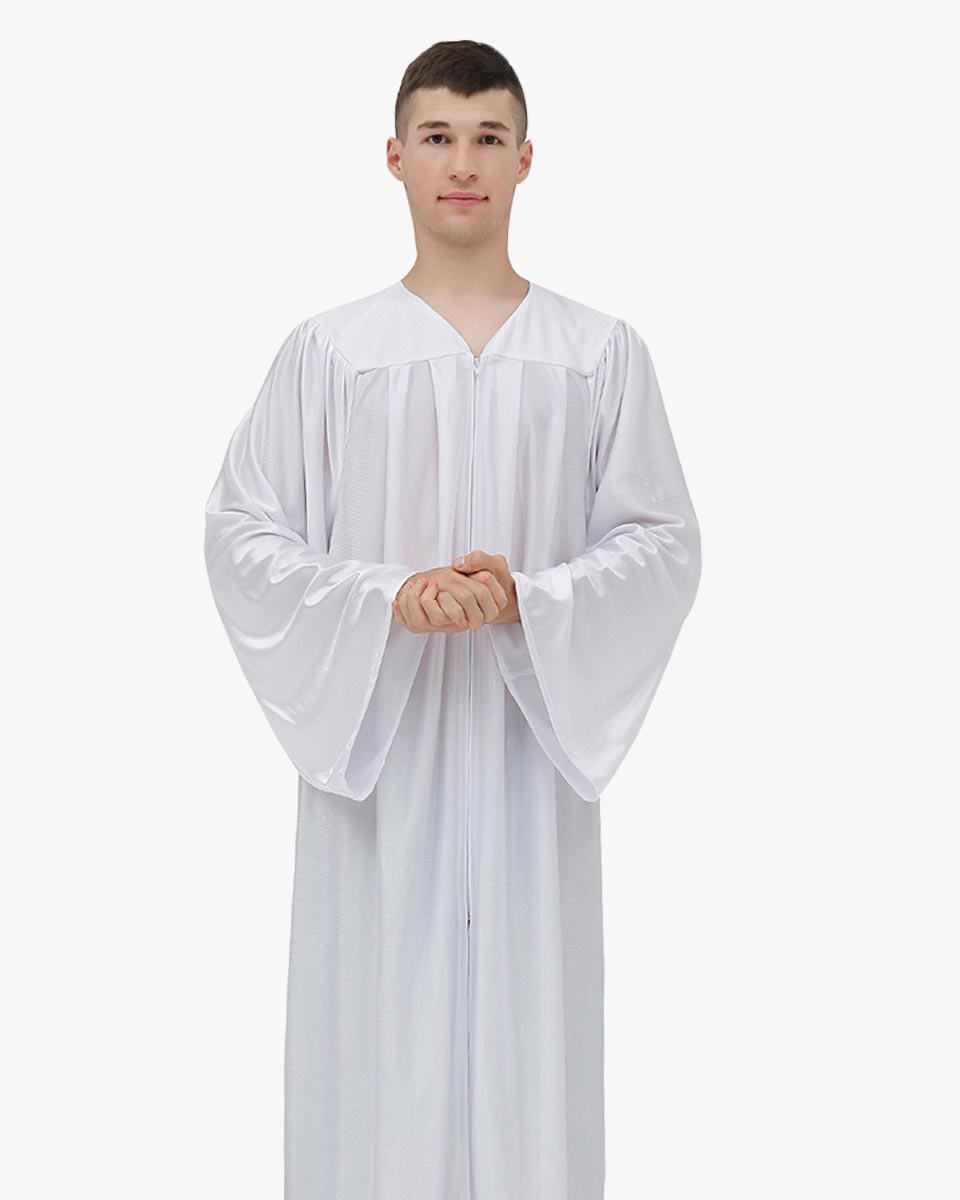 Senior Economy Choir Robes Shiny Finished - 12 Colors Available