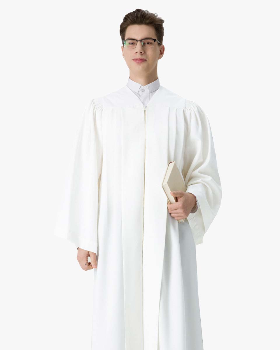 Senior Fluted Trinity Choir Robes with Open Sleeves - 3 Colors Availab ...