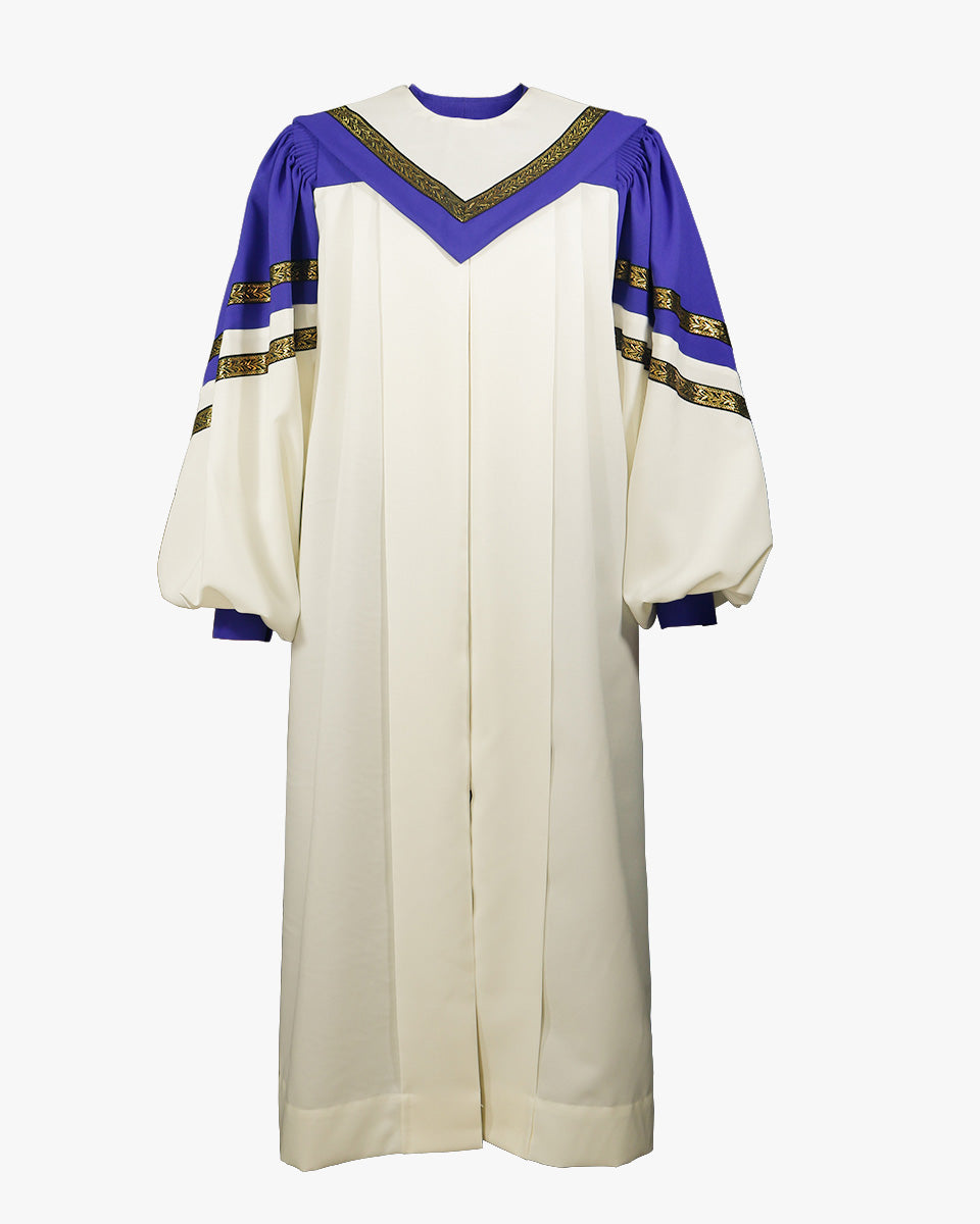 Custom Choir Robes with Wheat Pattern