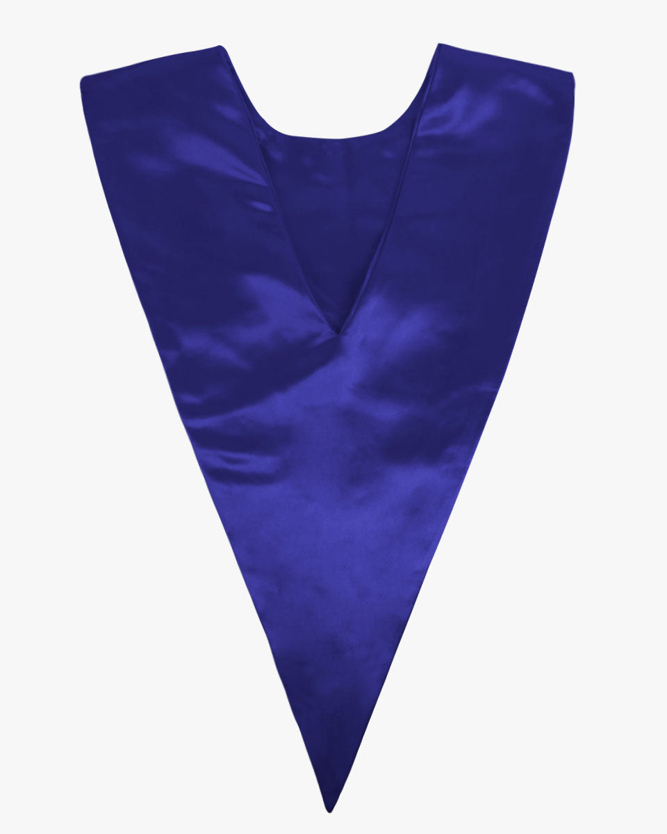 Traditional One Color V Stoles - 10 Colors Available
