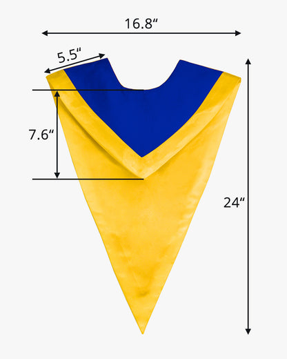 Reversible Choir Stoles with Border - 6 Color Combinations Available