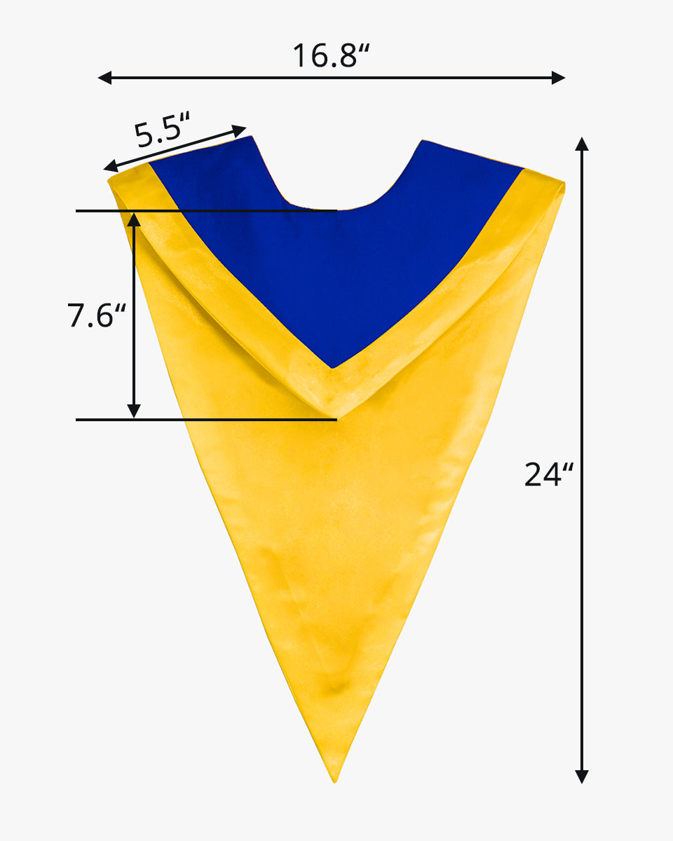 Reversible Choir Stoles with Border - 6 Color Combinations Available