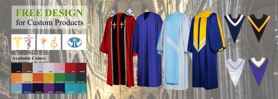 Judge Robe Colors Superb Robes for Choirs, Clergy, Baptism, Confirmation | IvyRobes ...