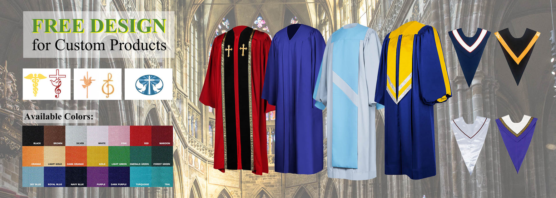 Superb Robes for Choirs, Clergy, Baptism, Confirmation | IvyRobes ...