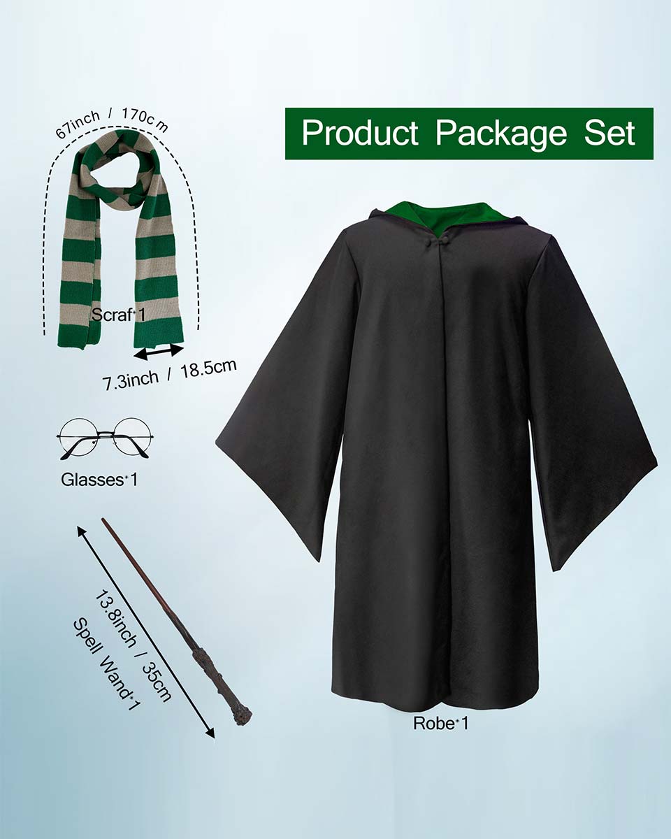 Unisex Magician Wizard Robe Accessory for Halloween Costumes Cosplay  - 2 Colors Available