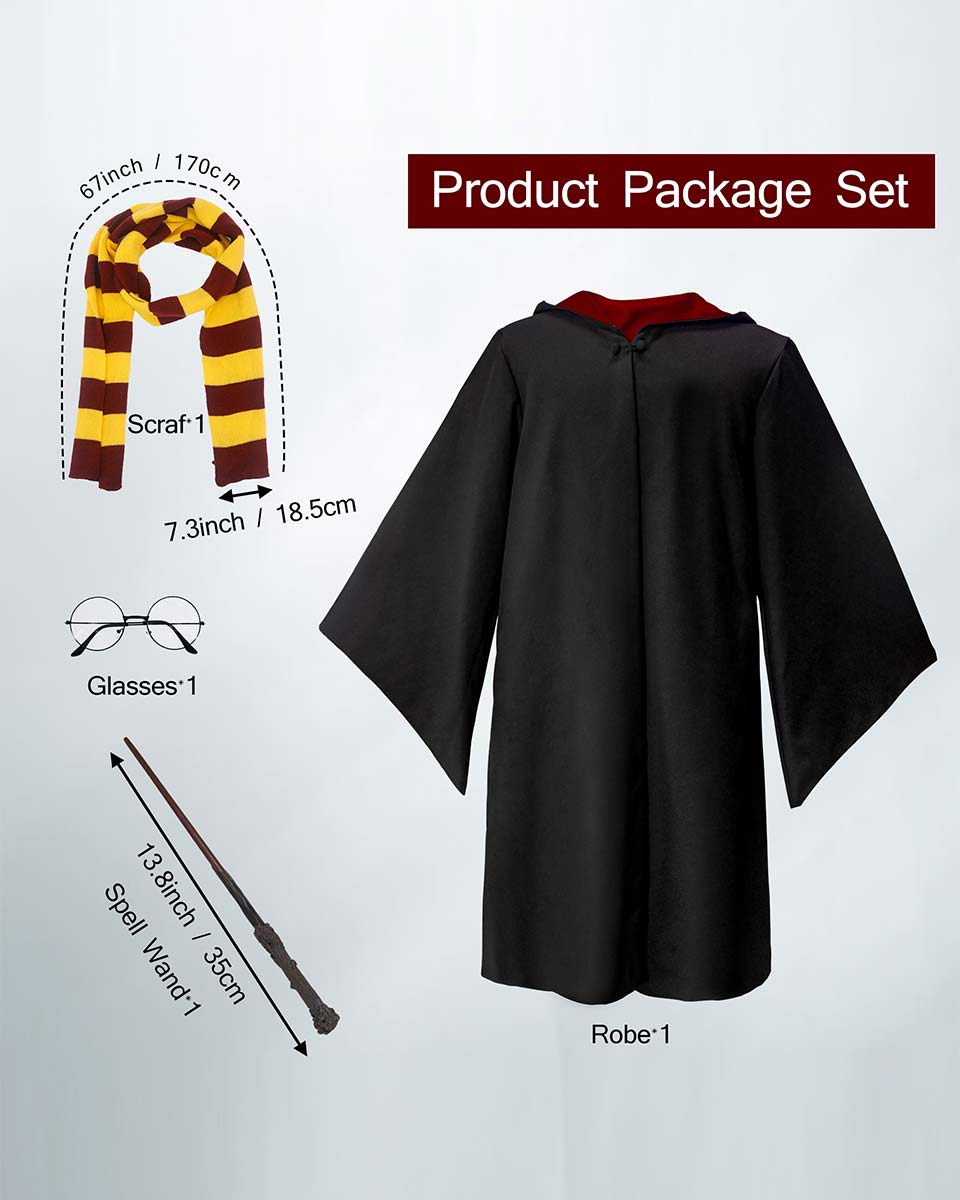 Unisex Magician Wizard Robe Accessory for Halloween Costumes Cosplay  - 2 Colors Available
