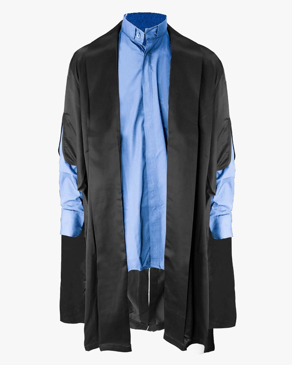 English Judge Solicitors Robe in Black