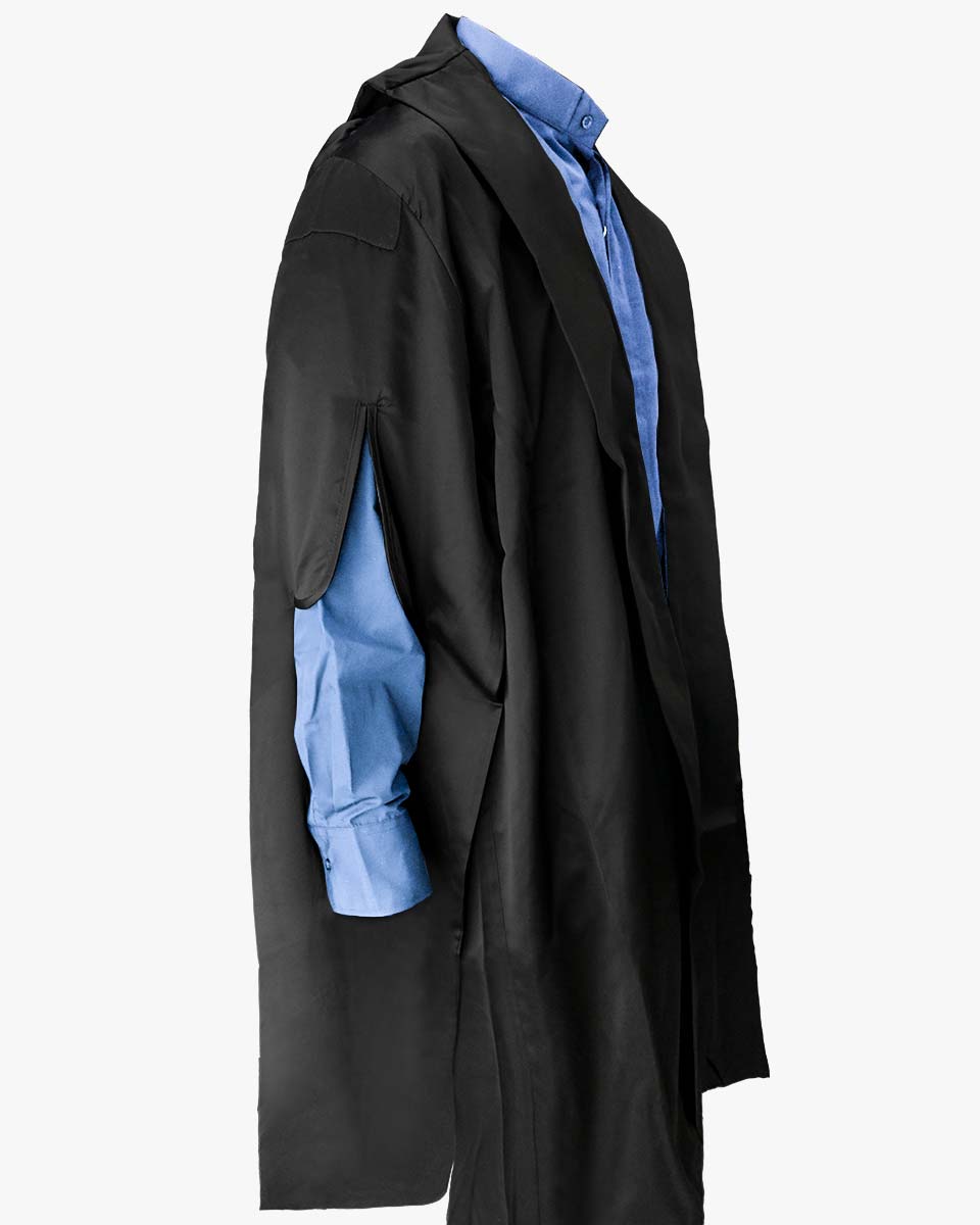 English Judge Solicitors Robe in Black