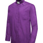 Men's Long-sleeved Tab Collar Clergy Shirt - 5 Colors Available