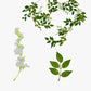 4 Strands of 25.6 Feet Artificial Wisteria Vine Garland Foliage String for Home Decor and DIY Indoor-Outdoor Party