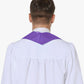 Traditional Choir Stole with Embroidery Cross - 5 Colors Available