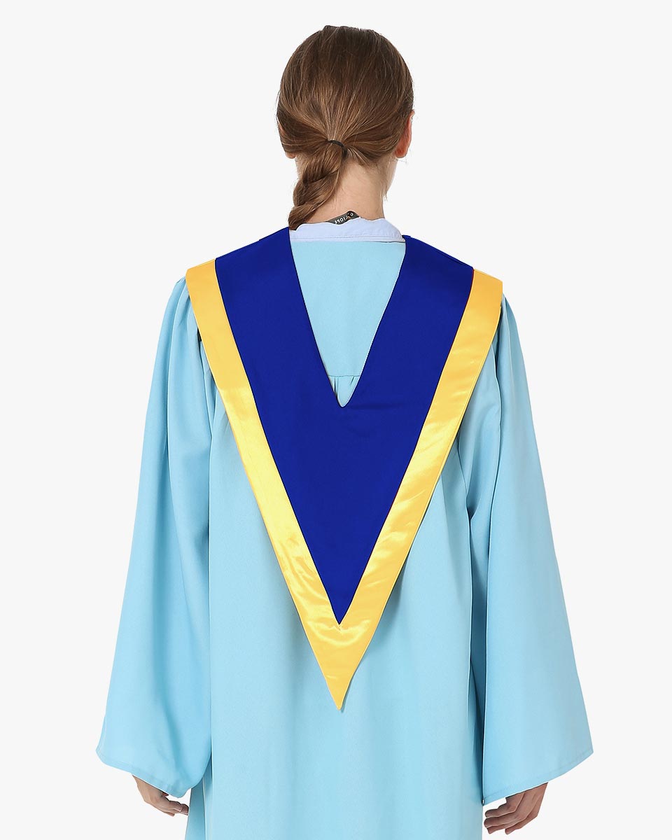 Reversible Choir Stoles with Border and Cross