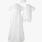 Boys 100% Cotton Convertible Christening Set