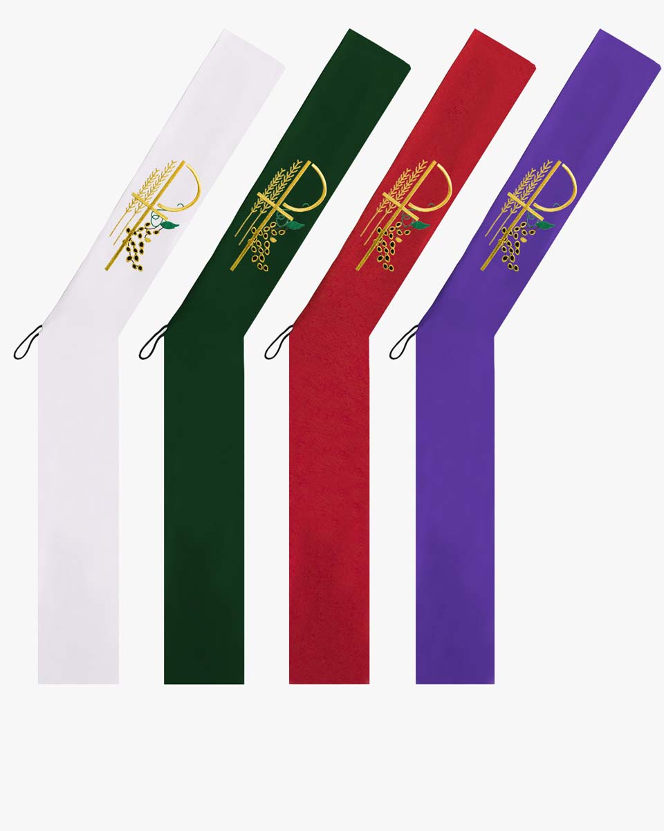 Clergy Deacon Stoles - 4 Colors Available