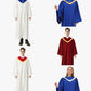 Senior Fluted Trinity Choir Robes Open Sleeve with Reversible Stoles